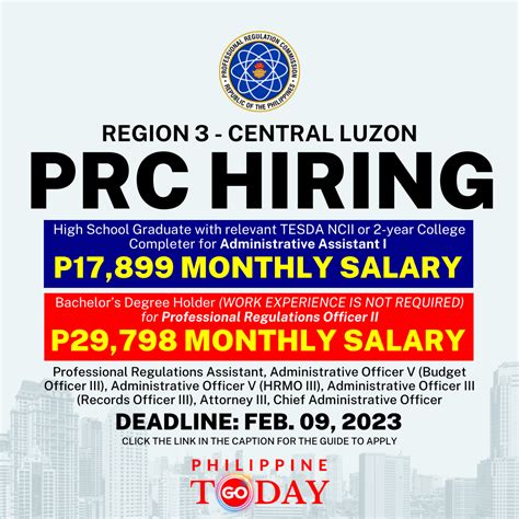 prc lupon|PRC Region III .